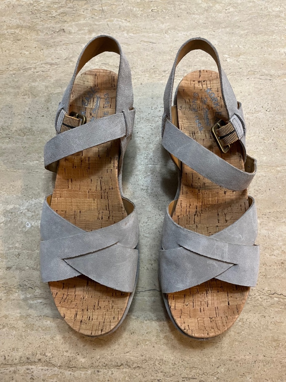 Never worn Kork Ease Wedge Sandal Size 10M